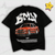 Car Print Y2K Shirt