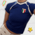 Italy Y2K Blockcore Crop Top