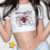 Spider Y2K Crop Top