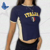 Y2k Italia Baby Tee