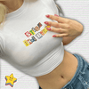 Baby Tee Y2K Crop Top