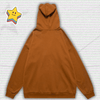 Brown Zip Up Hoodie Y2K