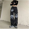 Cyber Y2K Skeleton Pants