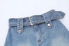 Denim Mini Skirt Y2K