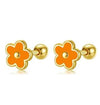 Flower Earrings Studs