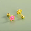 Flower Earrings Studs