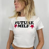 Future Milf Y2K Crop Top