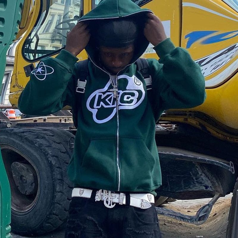 Green Y2K Jacket