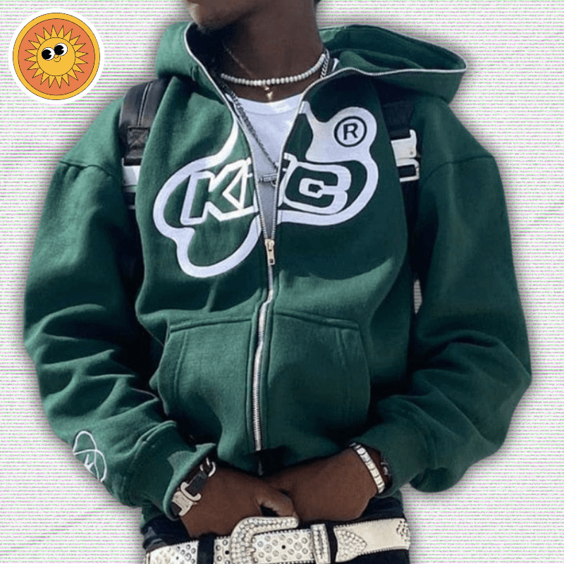 Green Y2K Jacket