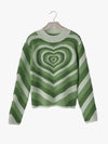 Heart Sweater Y2K