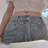 Heart Waist Chain Y2K