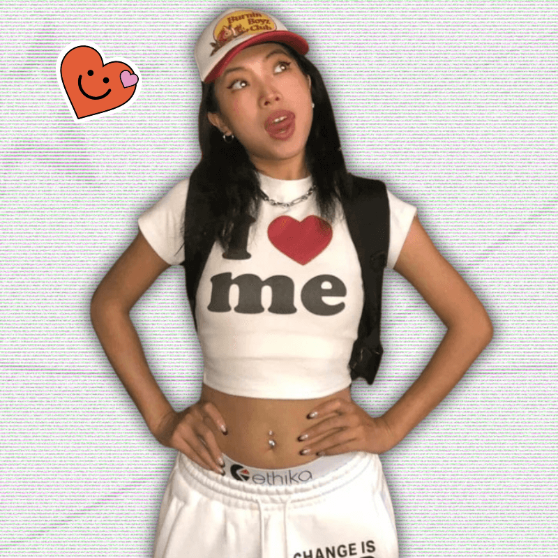 I Love Me Y2K Crop Top