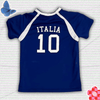 Italy Y2K Blockcore Crop Top