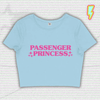 Letter Print Y2K Crop Top