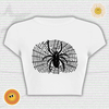 Spider Y2K Crop Top