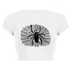 Spider Y2K Crop Top