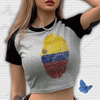 Venezuela Y2K Crop Top