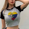 Venezuela Y2K Crop Top