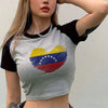 Venezuela Y2K Crop Top