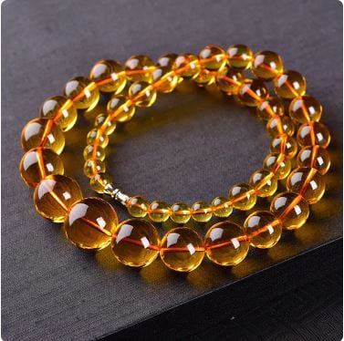 Y2K Amber Necklace