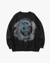 Y2K Angel Rain Sweater