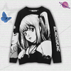 Y2K Anime Graphic Sweater