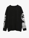 Y2K Anime Graphic Sweater