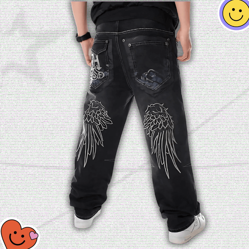 Black Y2K Jeans