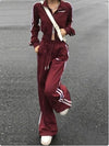 Y2K Baggy Sweatpants Tracksuit