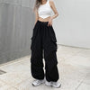 Y2K Black Cargo Pants