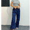 Y2K Blue Parachute Pants