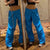 Y2K Blue Track Pants