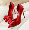 Y2K Bow Knot High Heels