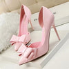 Y2K Bow Knot High Heels