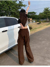 Y2K Brown Cargo Pants