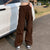 Y2K Brown Cargo Pants