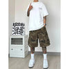 Y2k Camo Shorts Mens