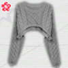 Y2K Cropped Sweater