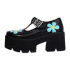 Y2K Daisy Platform Sandals