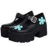 Y2K Daisy Platform Sandals