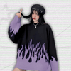 Y2K Flame Knit Sweater