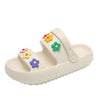 Y2K Flowered Sandals