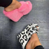 Y2K Fluffy Wedge Heels