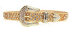 Y2K Gold Rhinestone Belt