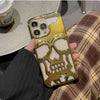 Y2K Gothic Skull iPhone Case