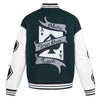 Y2K Green Varsity Jacket