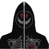 Y2K Happy Skull Rhinestone Hoodie