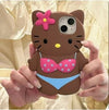 Y2K Hello Kitty Silicone Phone Case