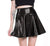 Y2K Cyber Skirt Black / S Y2K High Waist Leather Skirts