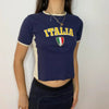 Y2k Italia Baby Tee